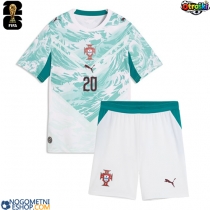 Otroški Nogometni dresi Portugalska Joao Cancelo #20 Gostujoči SP 2026 Kratek Rokav (+ Kratke hlače)
